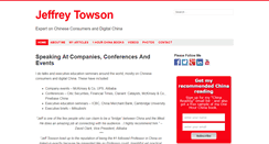 Desktop Screenshot of jefftowson.com